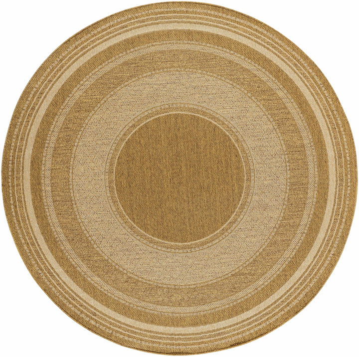 Camel And Beige Modern Style Jute Rug - The Rug Decor