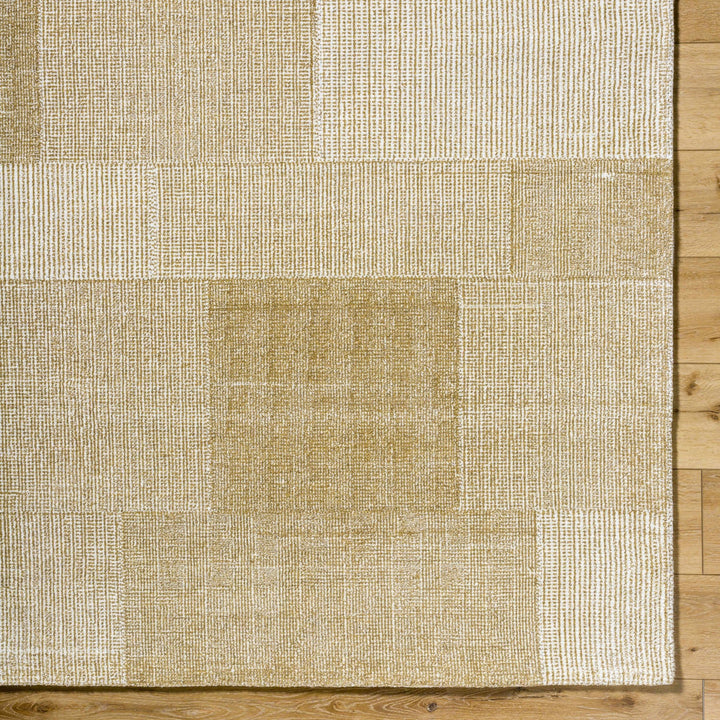Camila Modern Geometrical Beige And Cream Rug - The Rug Decor