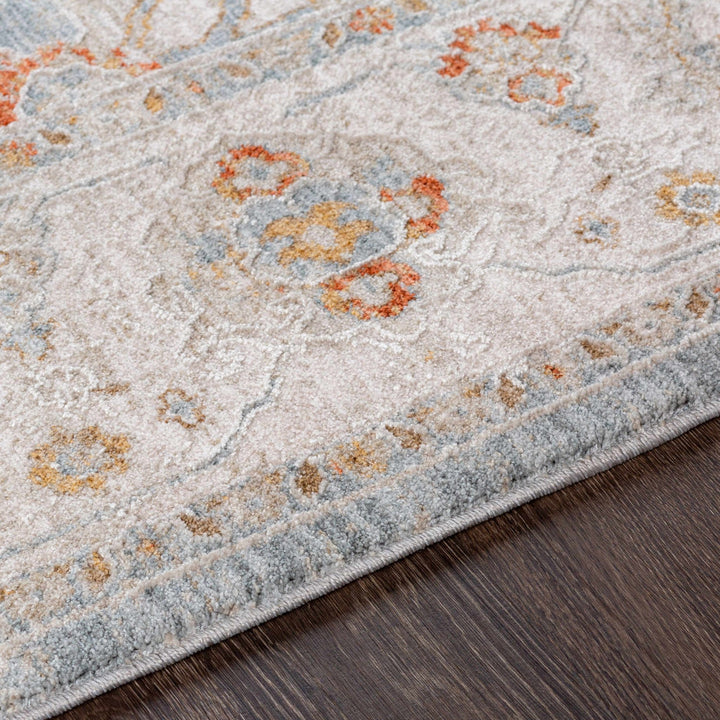Camrose Blue And Ivory Traditional Style Area Rug - The Rug Decor