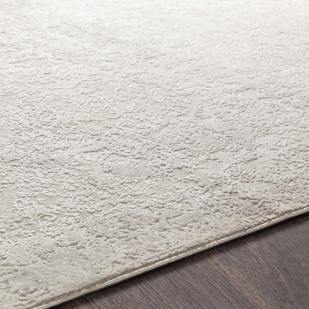 Canaseraga Traditional Style Gray And Ivory Area Rug - The Rug Decor
