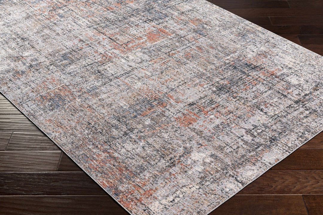 Candiac Abstract Design Gray Area Rug - The Rug Decor
