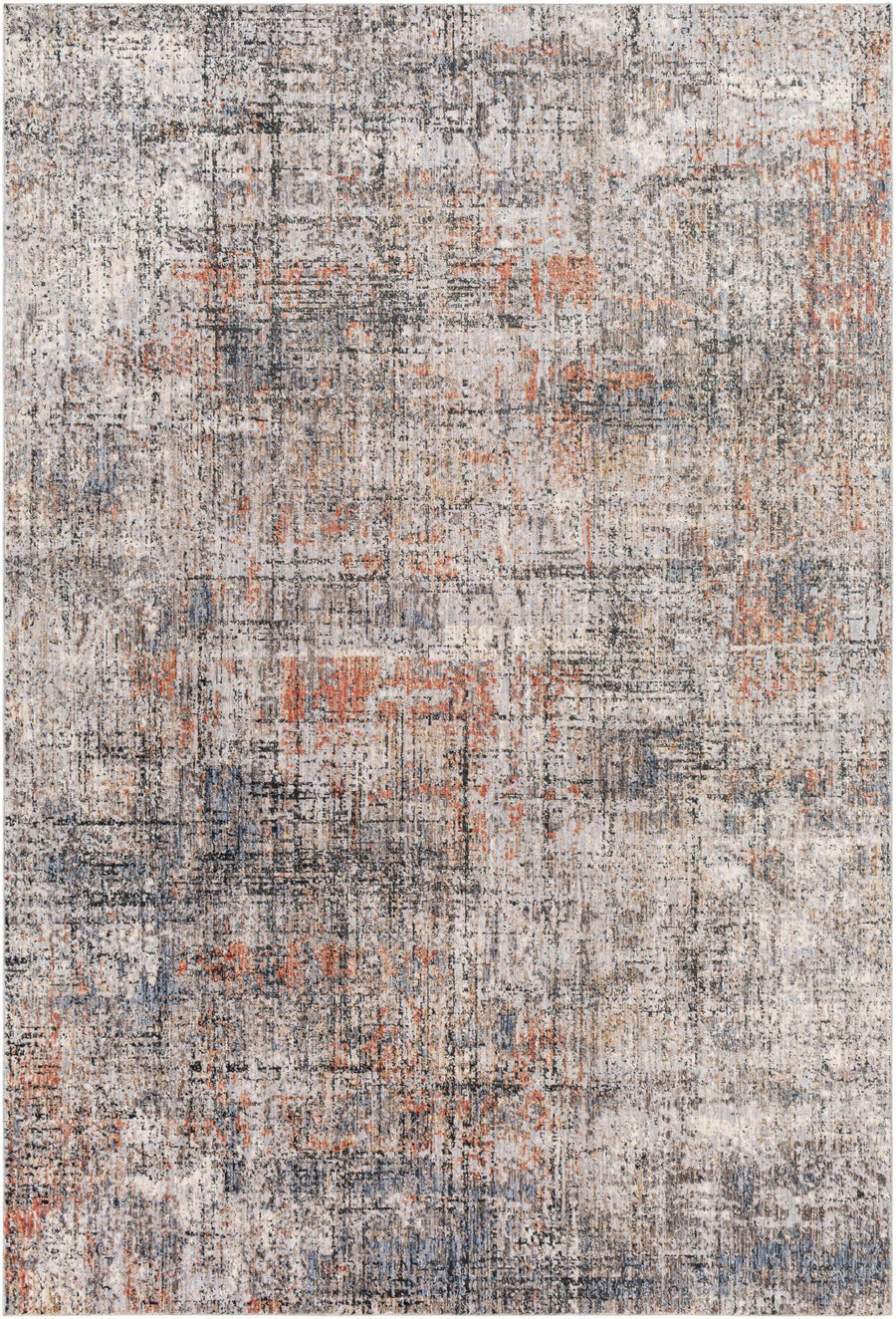 Candiac Abstract Design Gray Area Rug - The Rug Decor