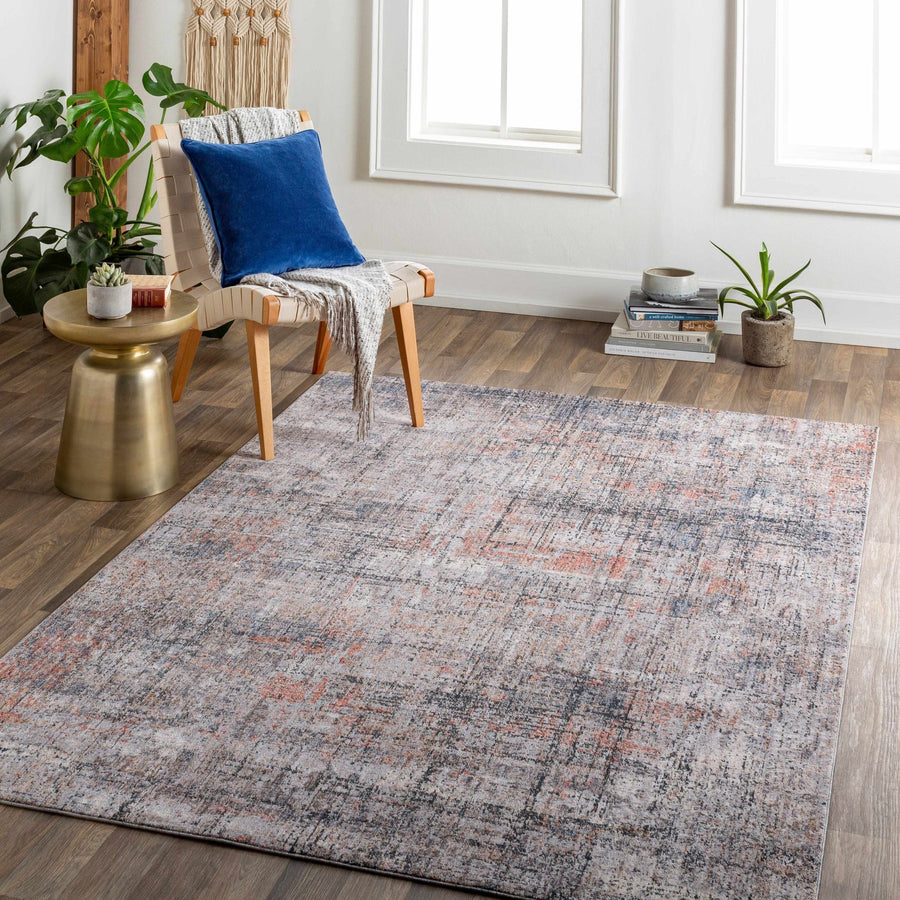 Candiac Abstract Design Gray Area Rug - The Rug Decor
