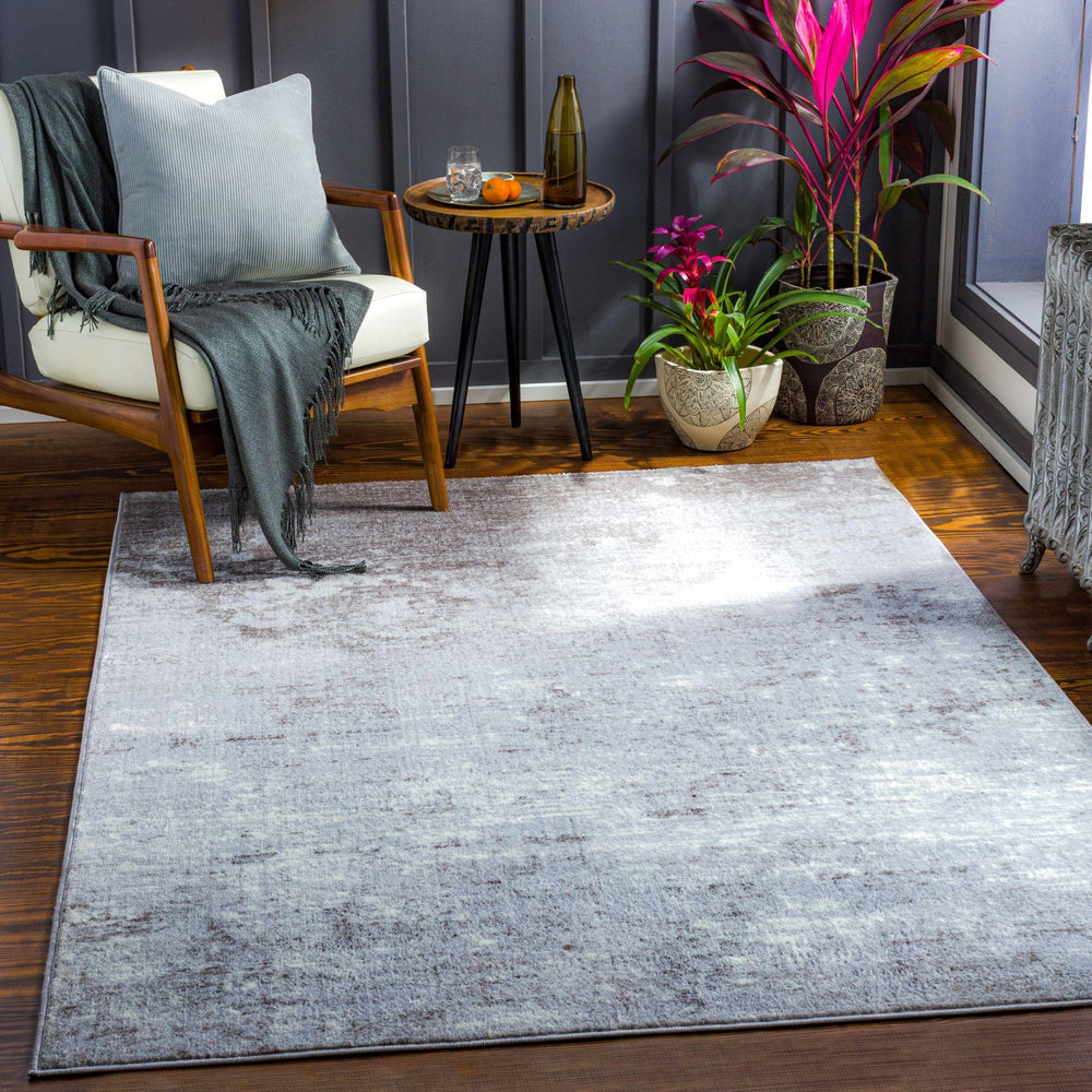 Canhandugan Silver Modern Abstract Design Area Rug - The Rug Decor