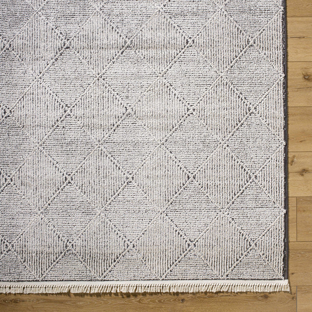 Cannan Contemporary Geometrical Gray Rug - The Rug Decor
