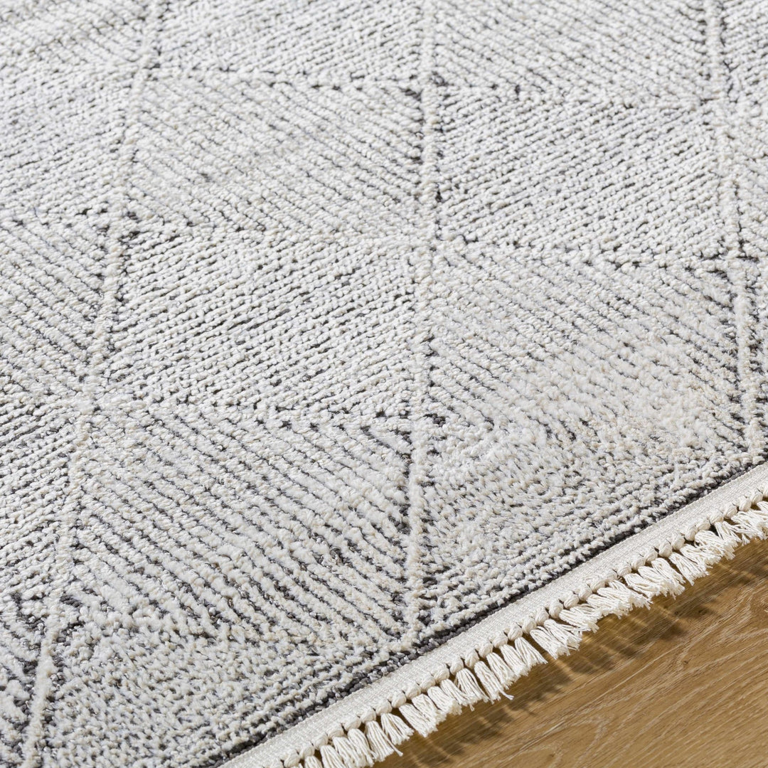 Cannan Contemporary Geometrical Gray Rug - The Rug Decor