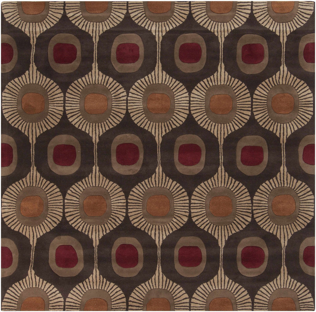Canovanas Modern Style Tan And Brown Hand Tufted Wool Rug - The Rug Decor