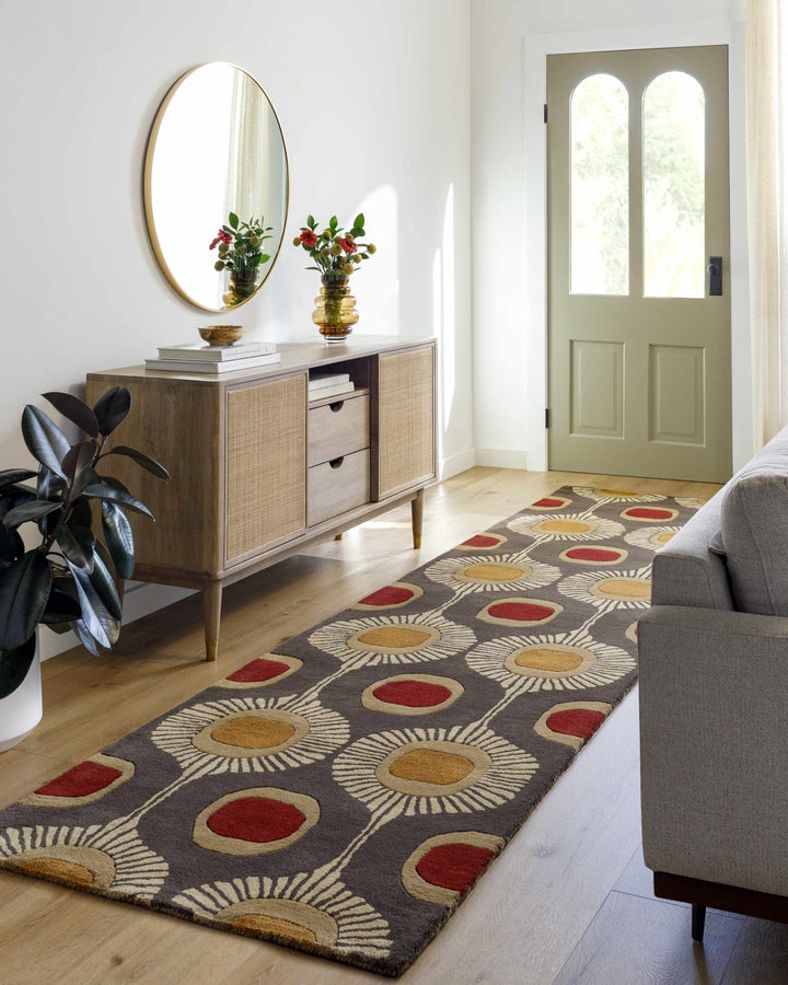 Canovanas Modern Style Tan And Brown Hand Tufted Wool Rug - The Rug Decor