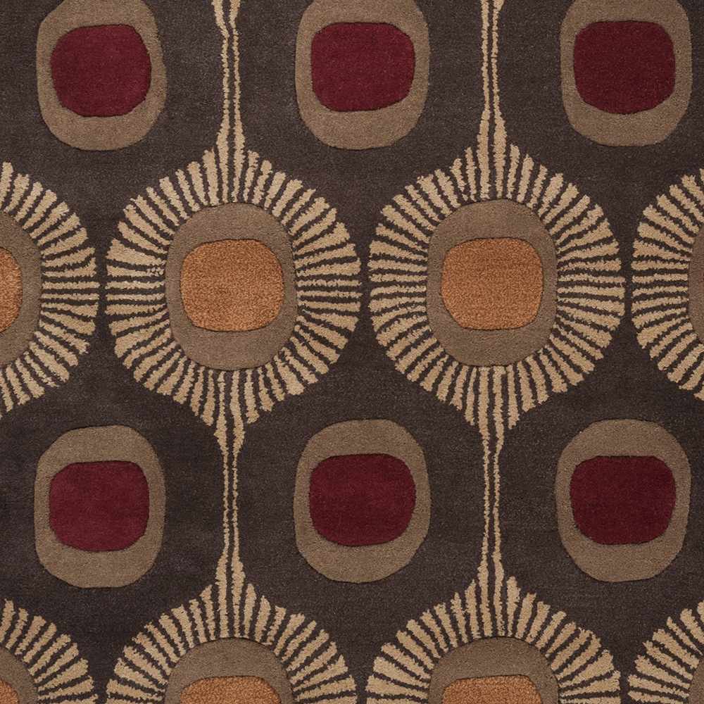 Canovanas Modern Style Tan And Brown Hand Tufted Wool Rug - The Rug Decor