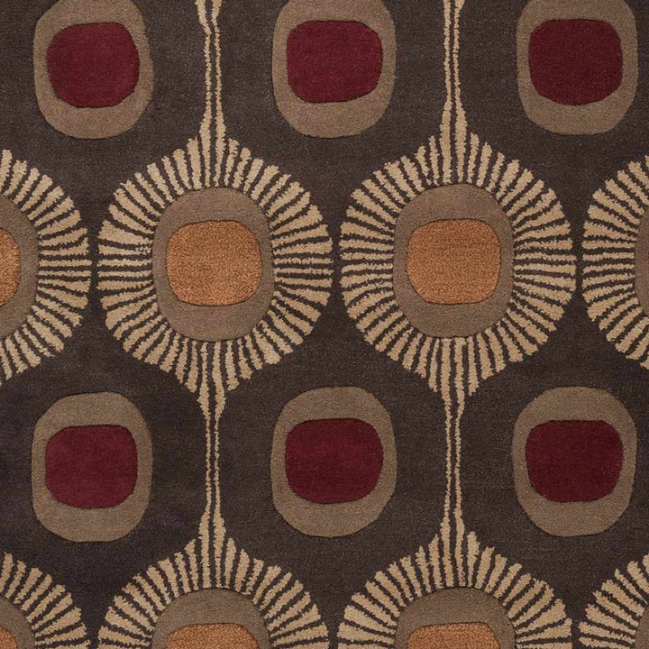 Canovanas Modern Style Tan And Brown Hand Tufted Wool Rug - The Rug Decor