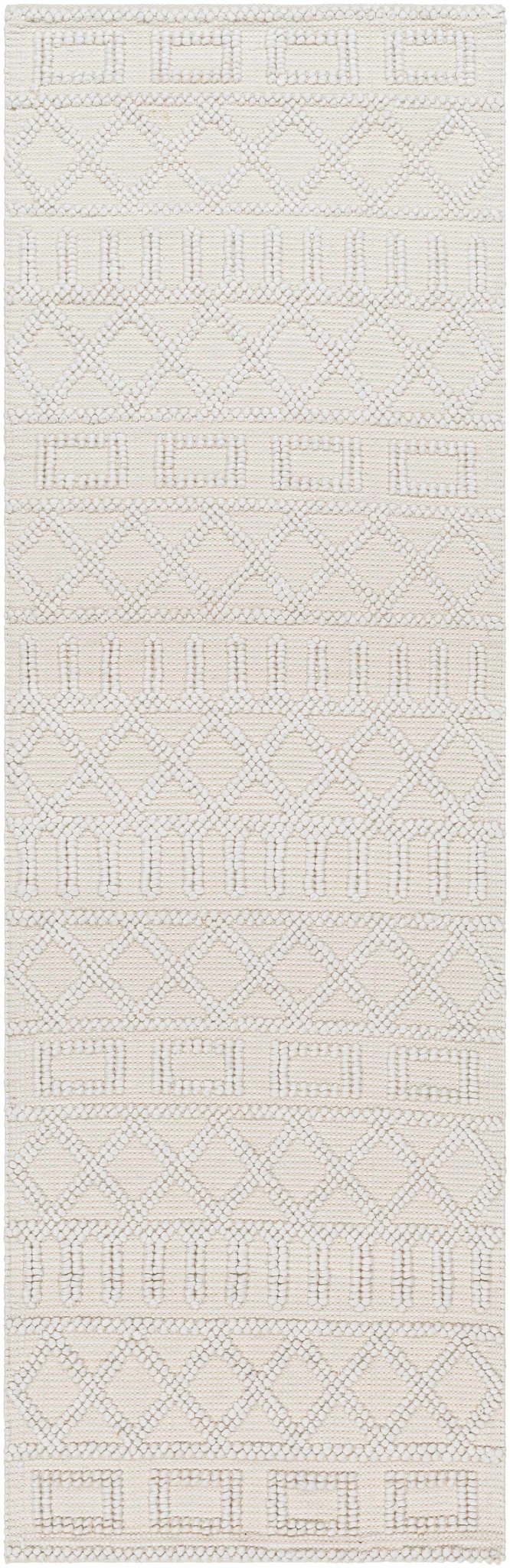 Canta Bohemian Style Beige And ivory Hand Woven Rug - The Rug Decor