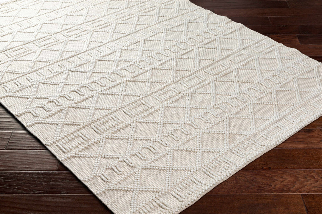 Canta Bohemian Style Beige And ivory Hand Woven Rug - The Rug Decor