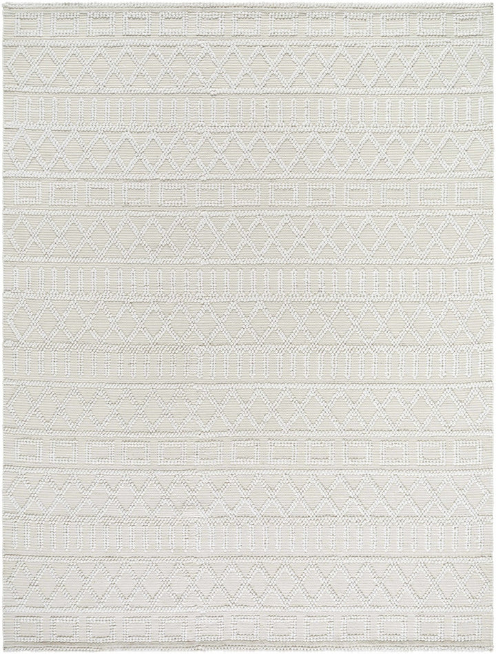 Canta Bohemian Style Beige And ivory Hand Woven Rug - The Rug Decor