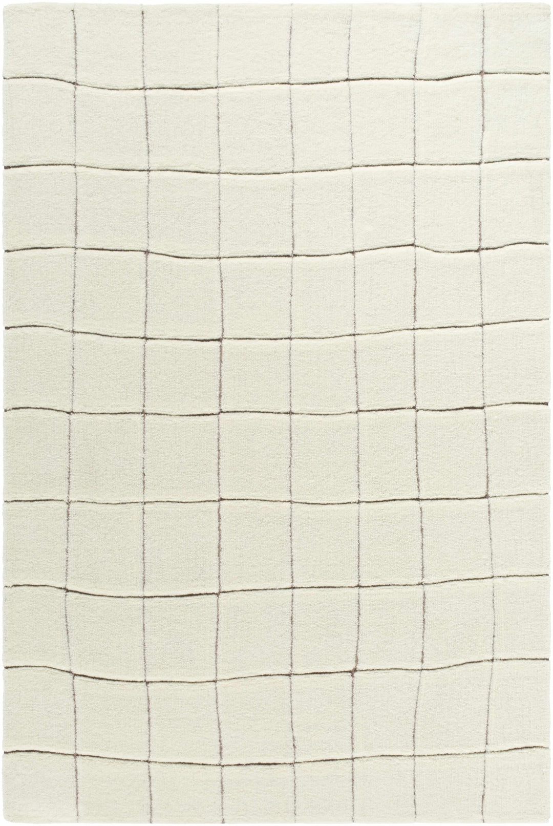 Caolan Modern Geometrical White Washable Area Rug - The Rug Decor