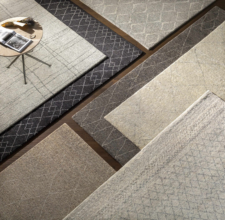Caramoran Contemporary Geometrical Ivory Rug - The Rug Decor