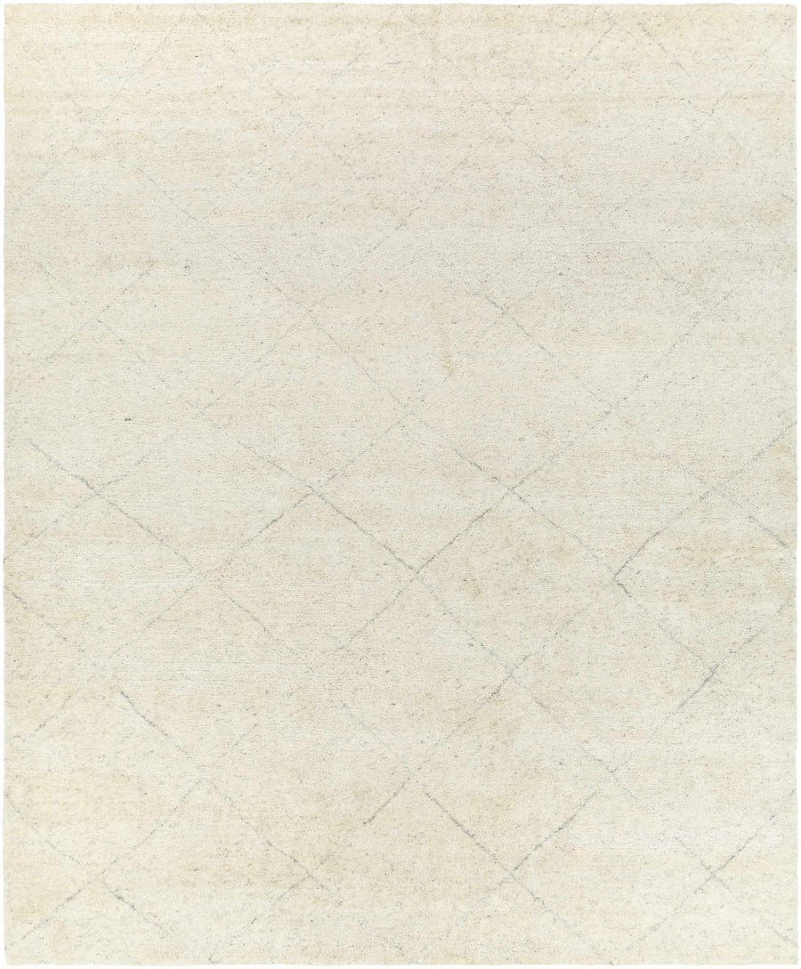 Caramoran Contemporary Geometrical Ivory Rug - The Rug Decor