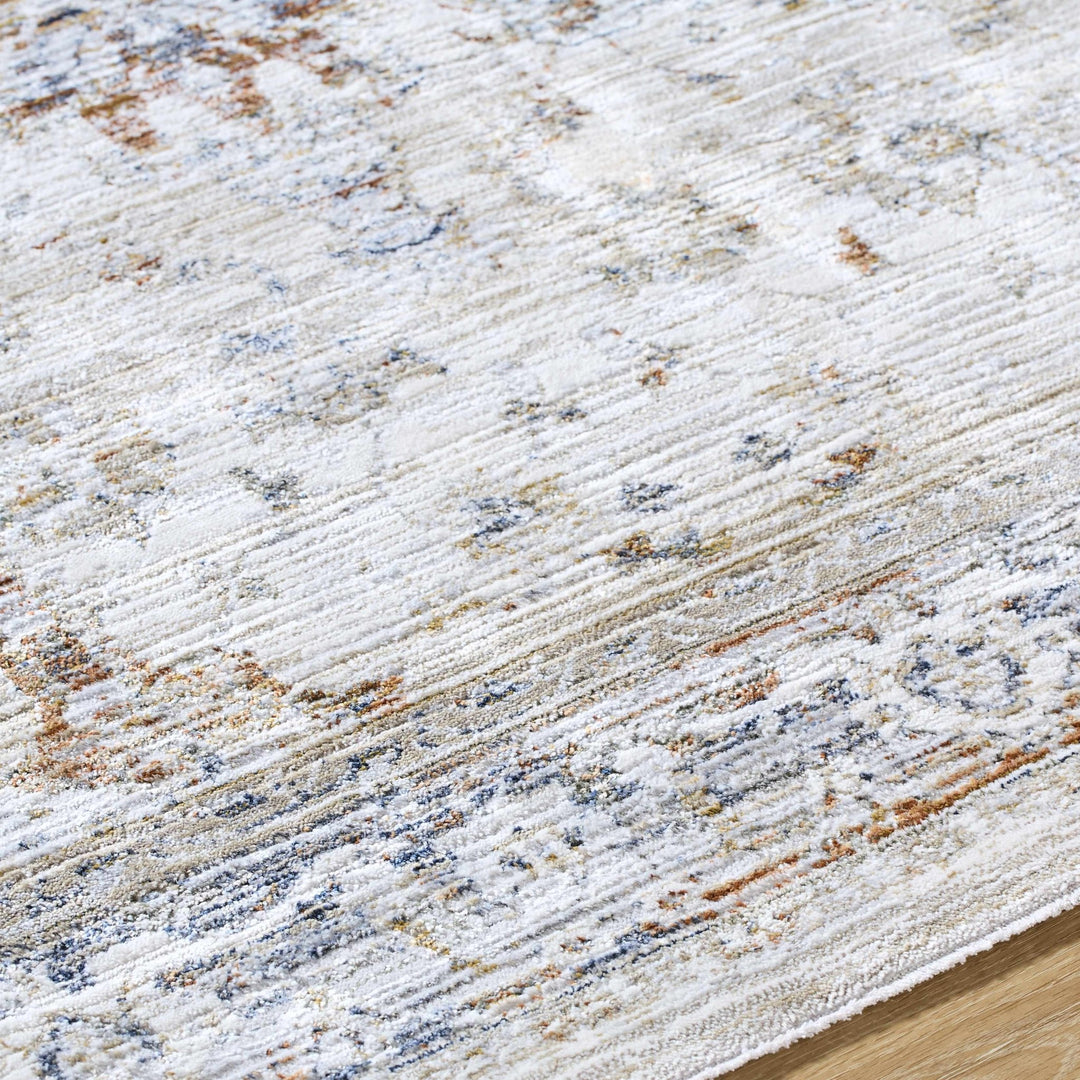 Cargan Traditional Style Ivory And Gray Area Rug - The Rug Decor