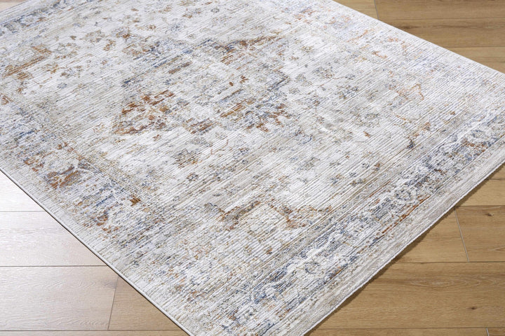 Cargan Traditional Style Ivory And Gray Area Rug - The Rug Decor