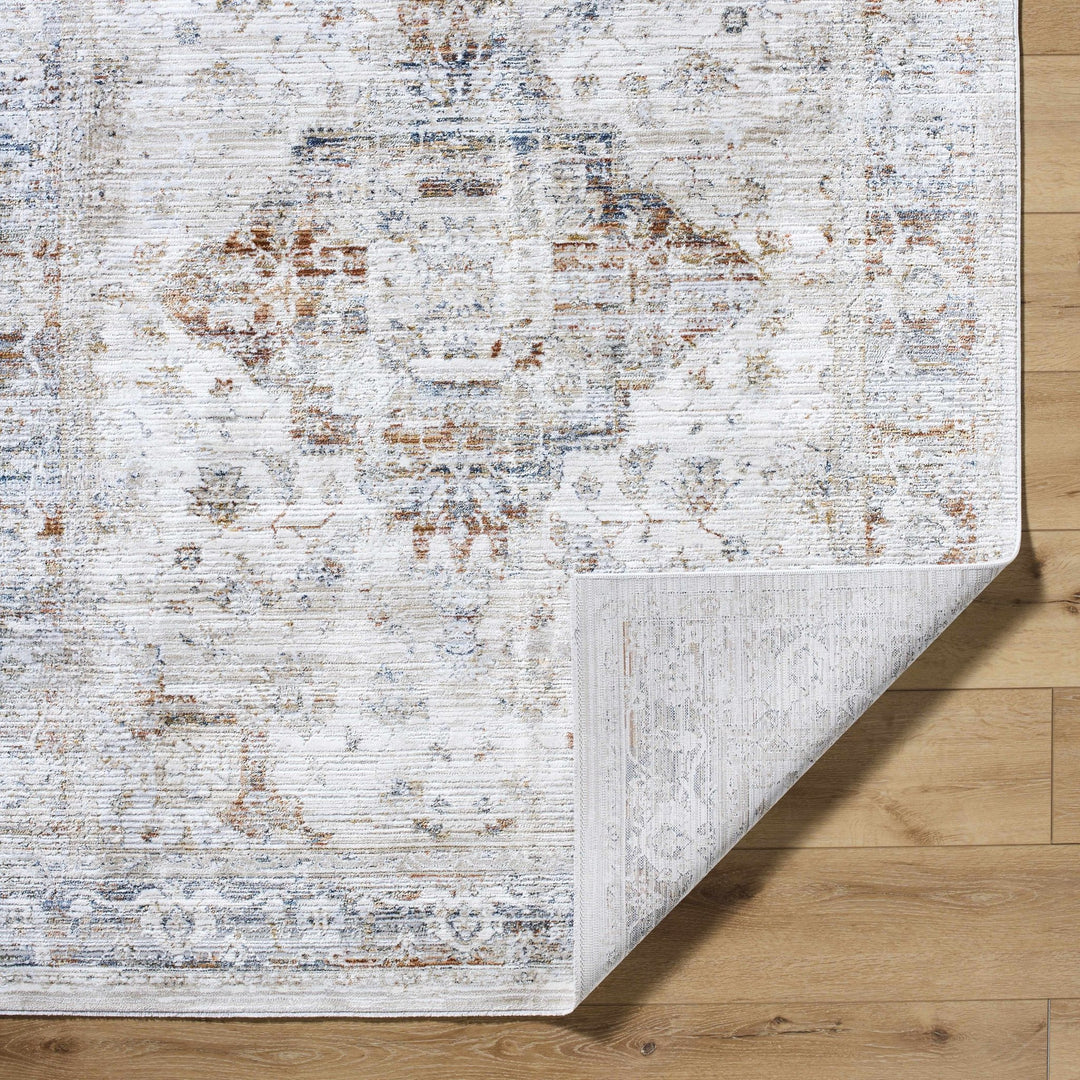 Cargan Traditional Style Ivory And Gray Area Rug - The Rug Decor