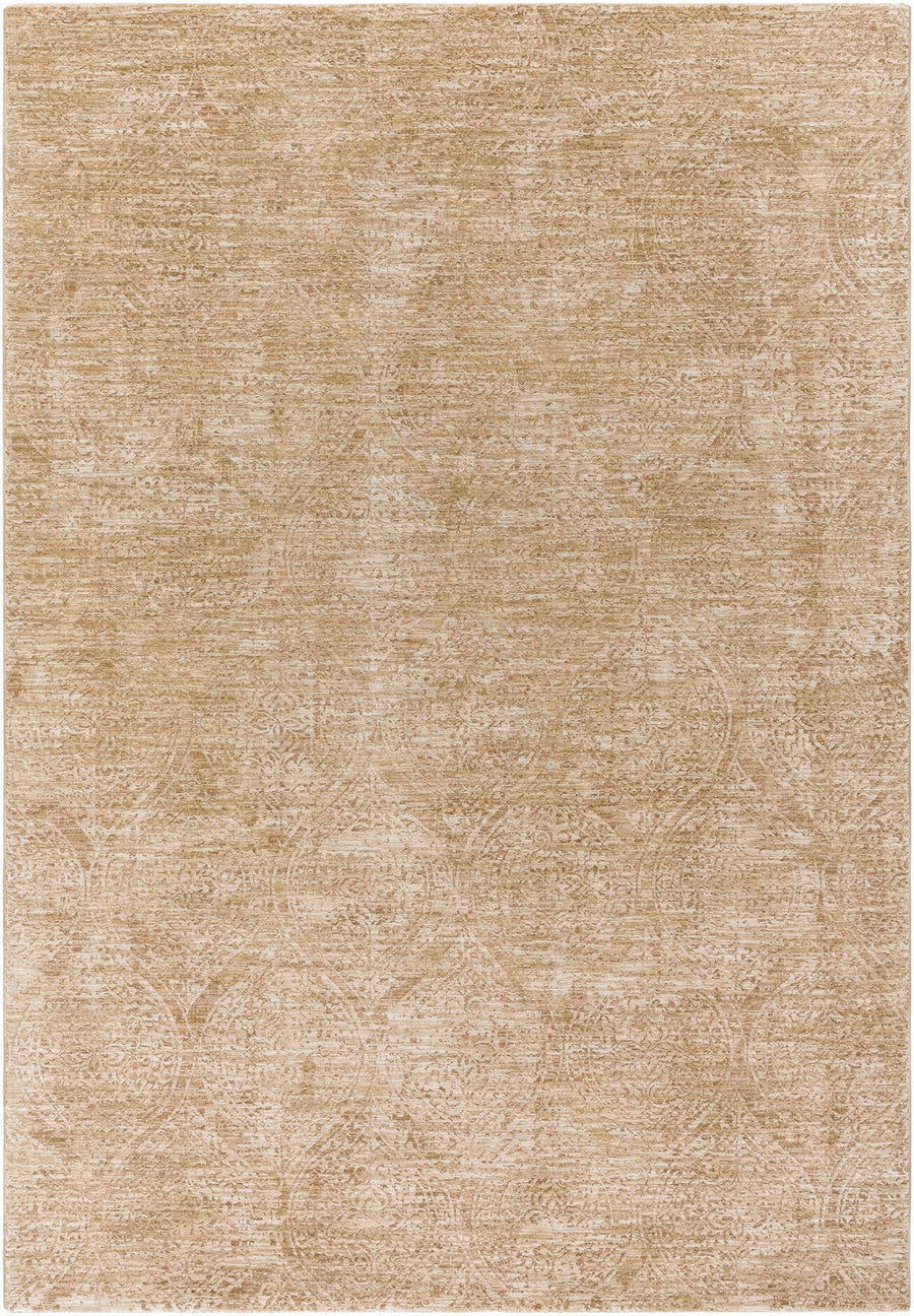 Cariel Traditional Style Tan Area Rug - The Rug Decor