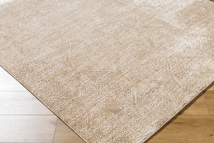 Cariel Traditional Style Tan Area Rug - The Rug Decor
