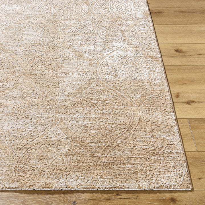 Cariel Traditional Style Tan Area Rug - The Rug Decor