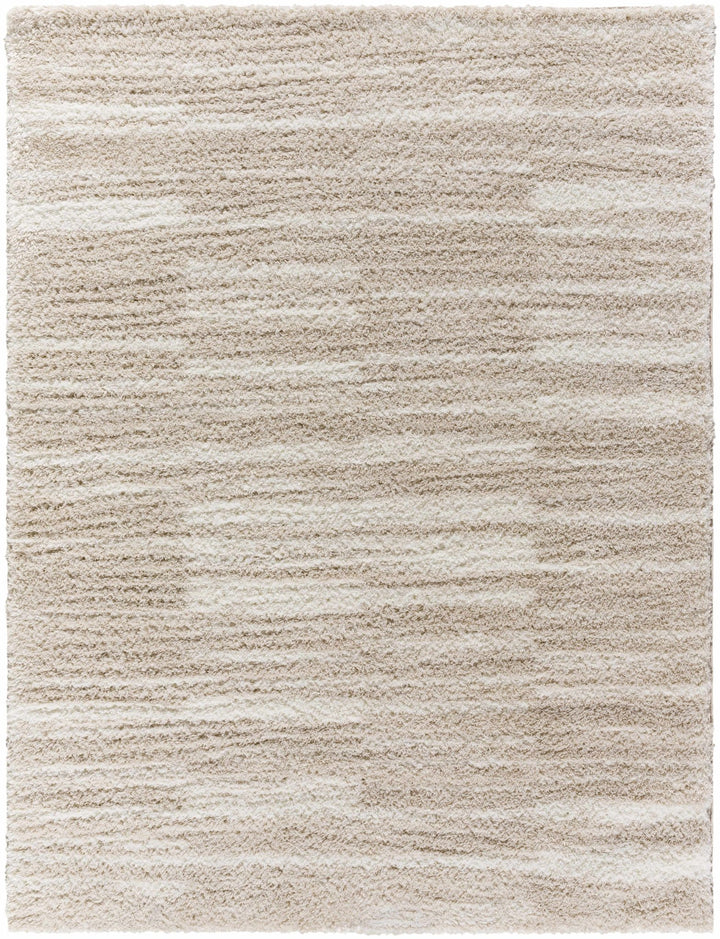 Carlen Contemporary Abstract Beige And Ivory Rug - The Rug Decor