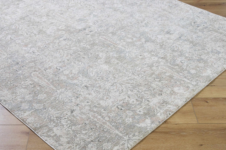 Carlyn Traditional Botanical Beige And Cream Area Rug - The Rug Decor