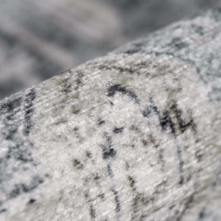 Carnig washed out Style Ivory And Gray Area Rug - The Rug Decor