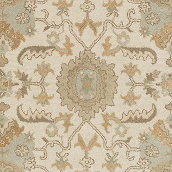 Carrolltown Traditional Oushak Beige and Cream Area Rug - The Rug Decor