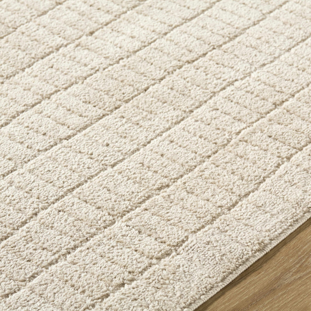 Cascade Contemporary Geometrical Beige Area Rug - The Rug Decor