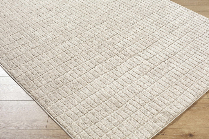 Cascade Contemporary Geometrical Beige Area Rug - The Rug Decor