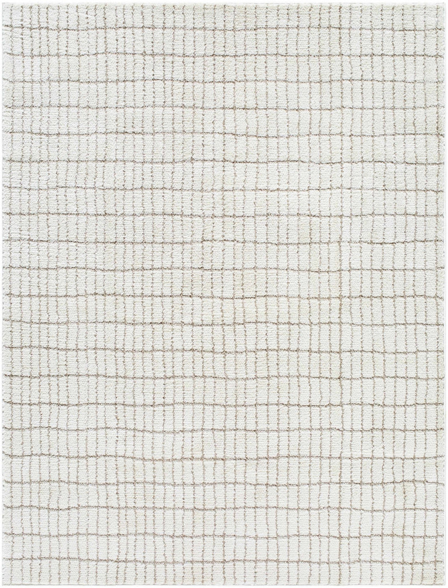 Cascade Contemporary Geometrical Ivory Rug - The Rug Decor