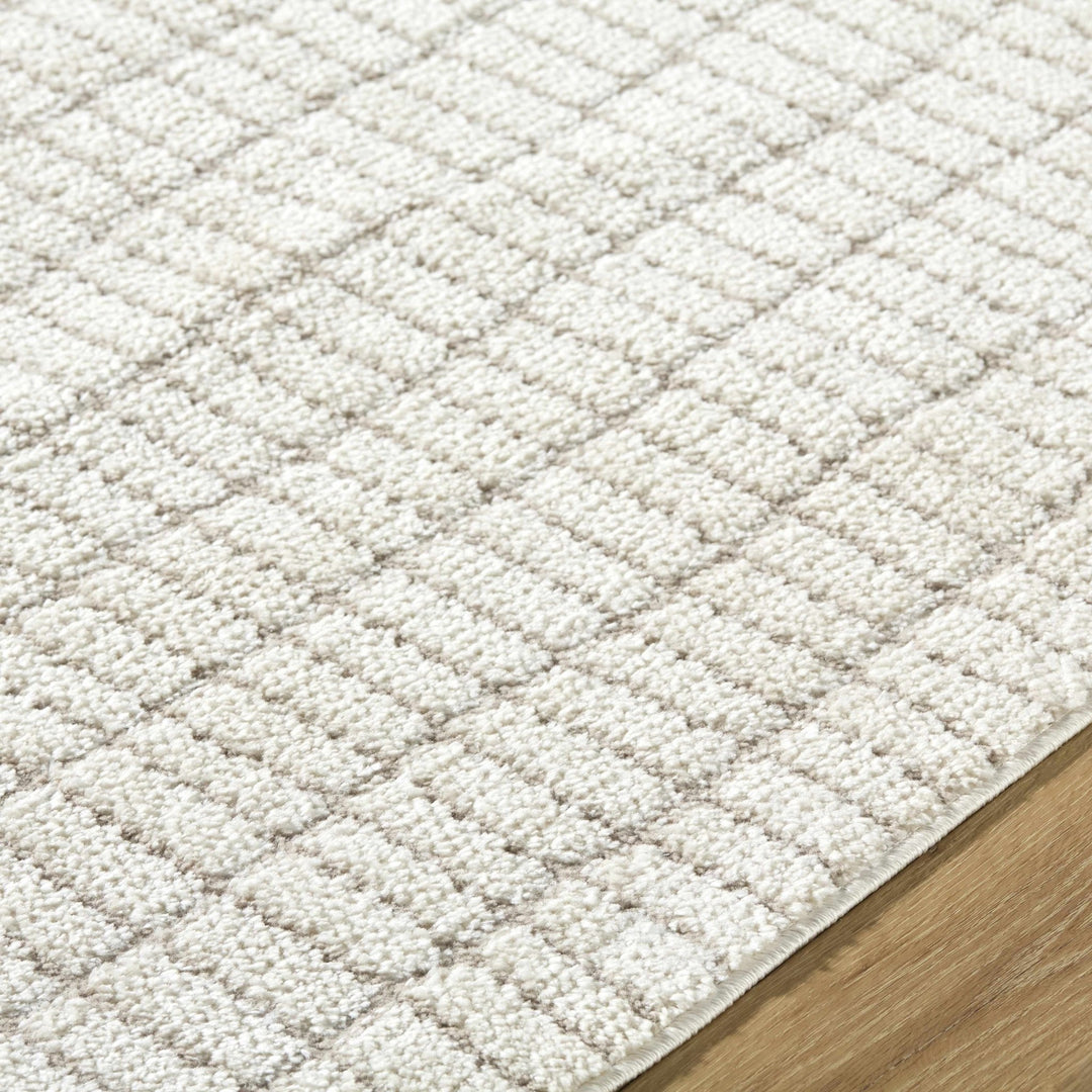 Cascade Contemporary Geometrical Ivory Rug - The Rug Decor