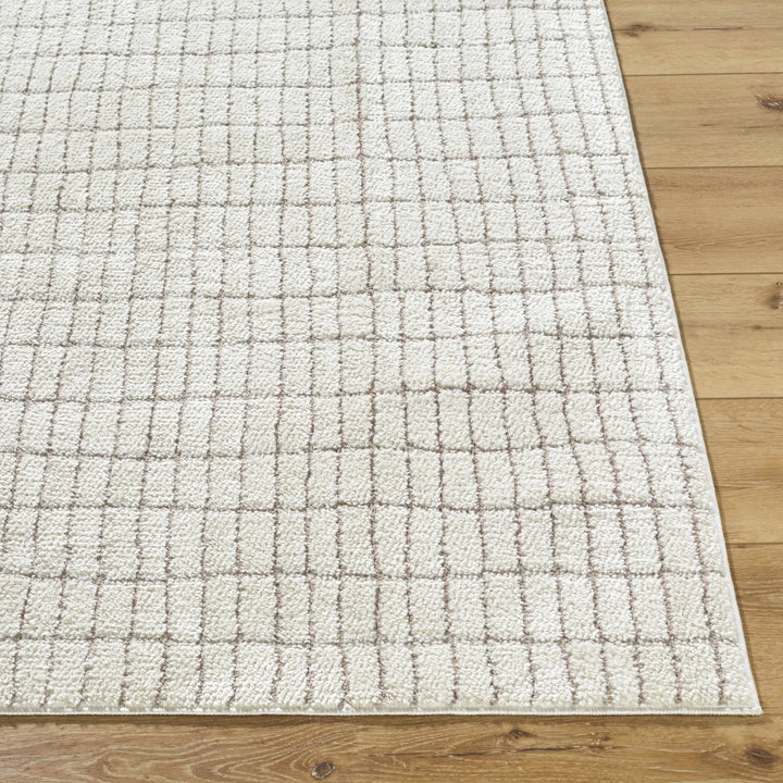 Cascade Contemporary Geometrical Ivory Rug - The Rug Decor