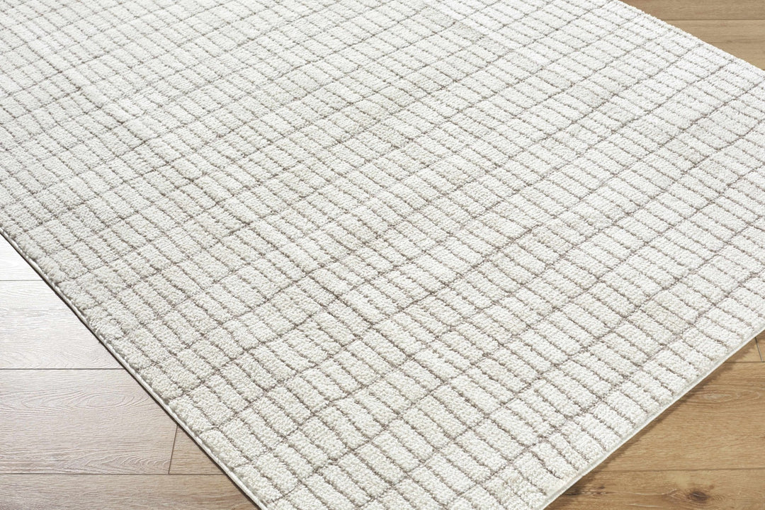 Cascade Contemporary Geometrical Ivory Rug - The Rug Decor