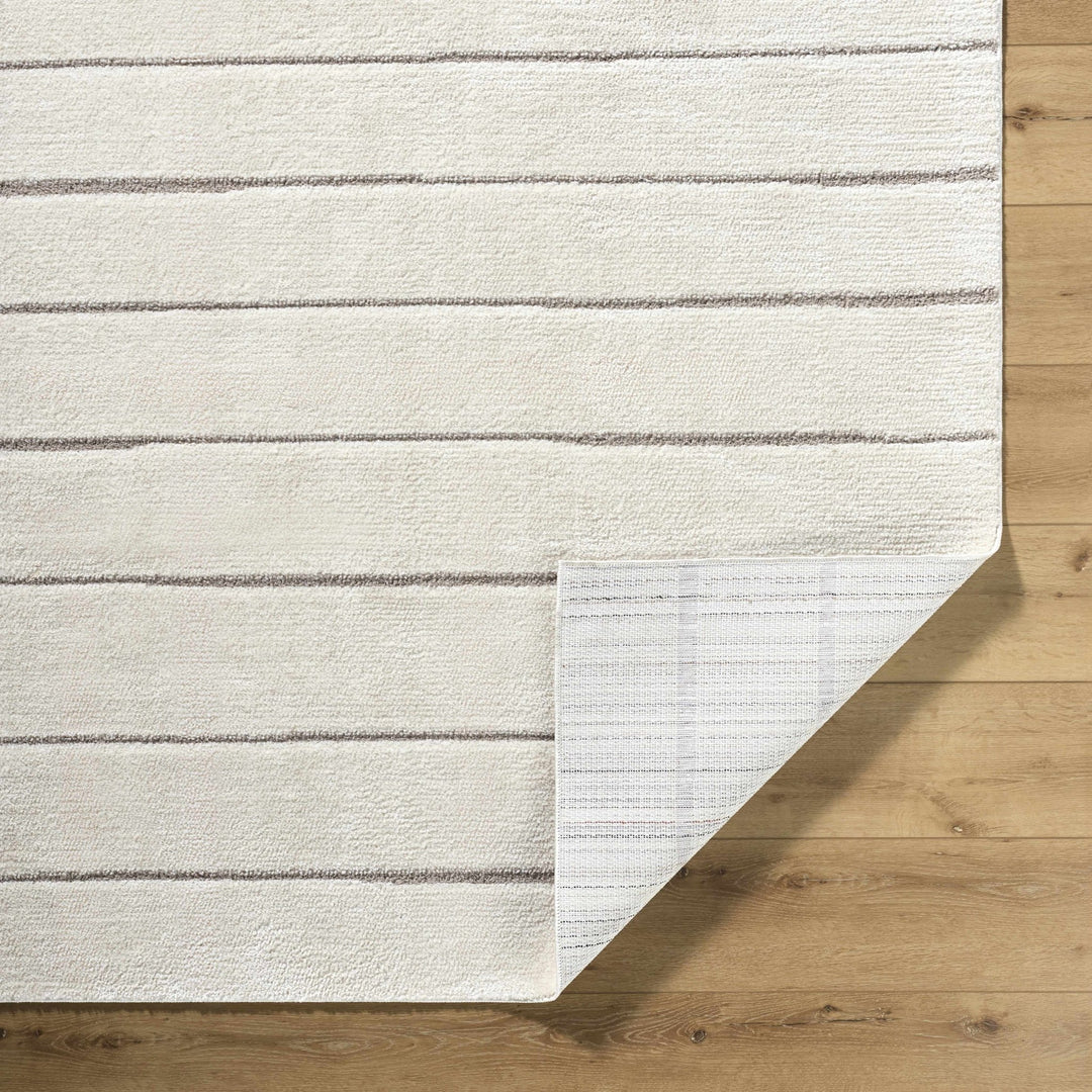 Cascade Modern Ivory Stripes Area Rug - The Rug Decor