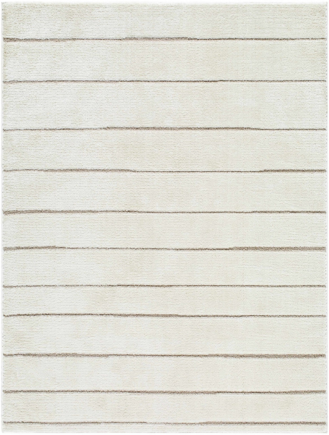 Cascade Modern Ivory Stripes Area Rug - The Rug Decor