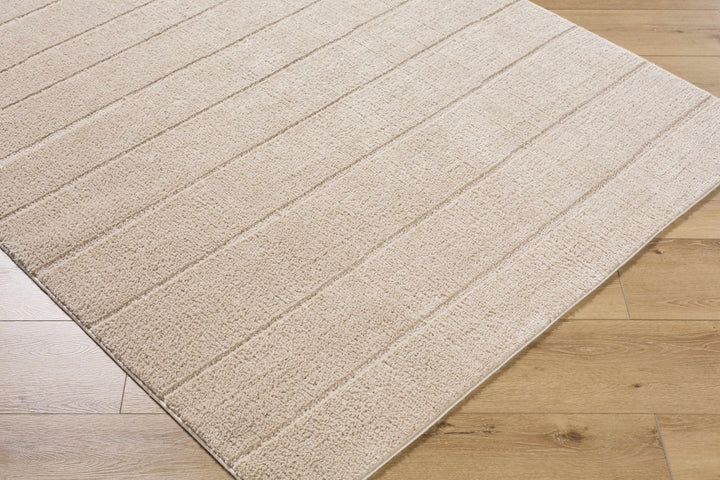 Cascade Modern Stripes Beige Area Rug - The Rug Decor
