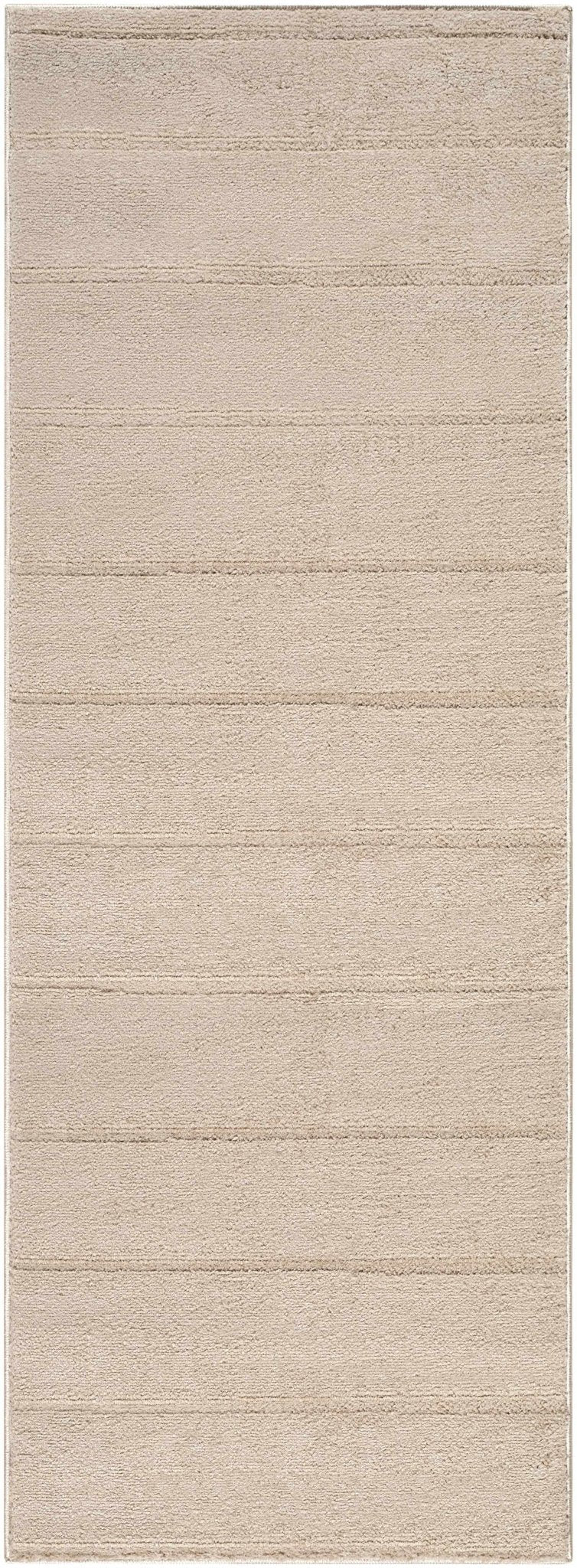 Cascade Modern Stripes Beige Area Rug - The Rug Decor