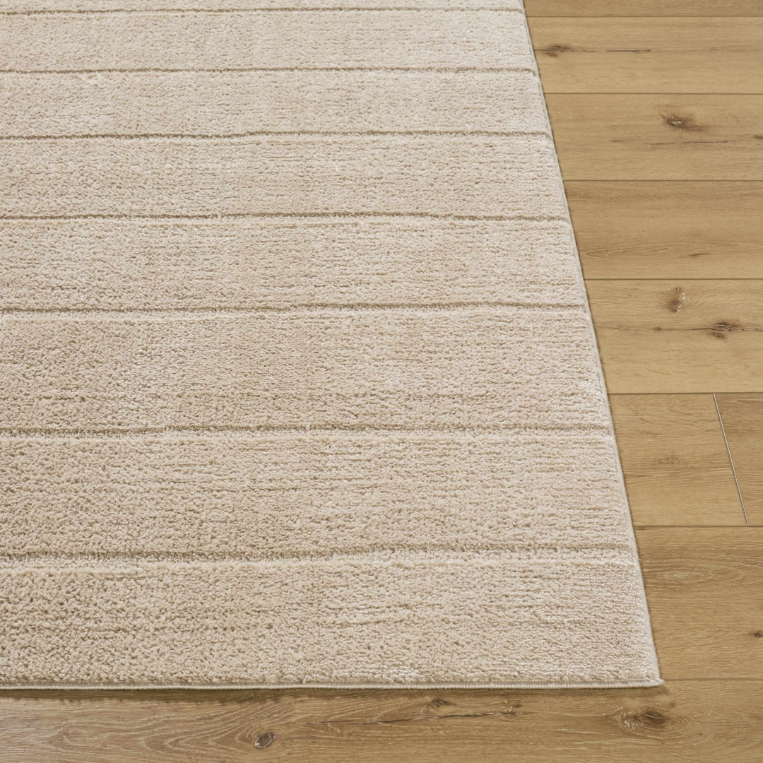 Cascade Modern Stripes Beige Area Rug - The Rug Decor