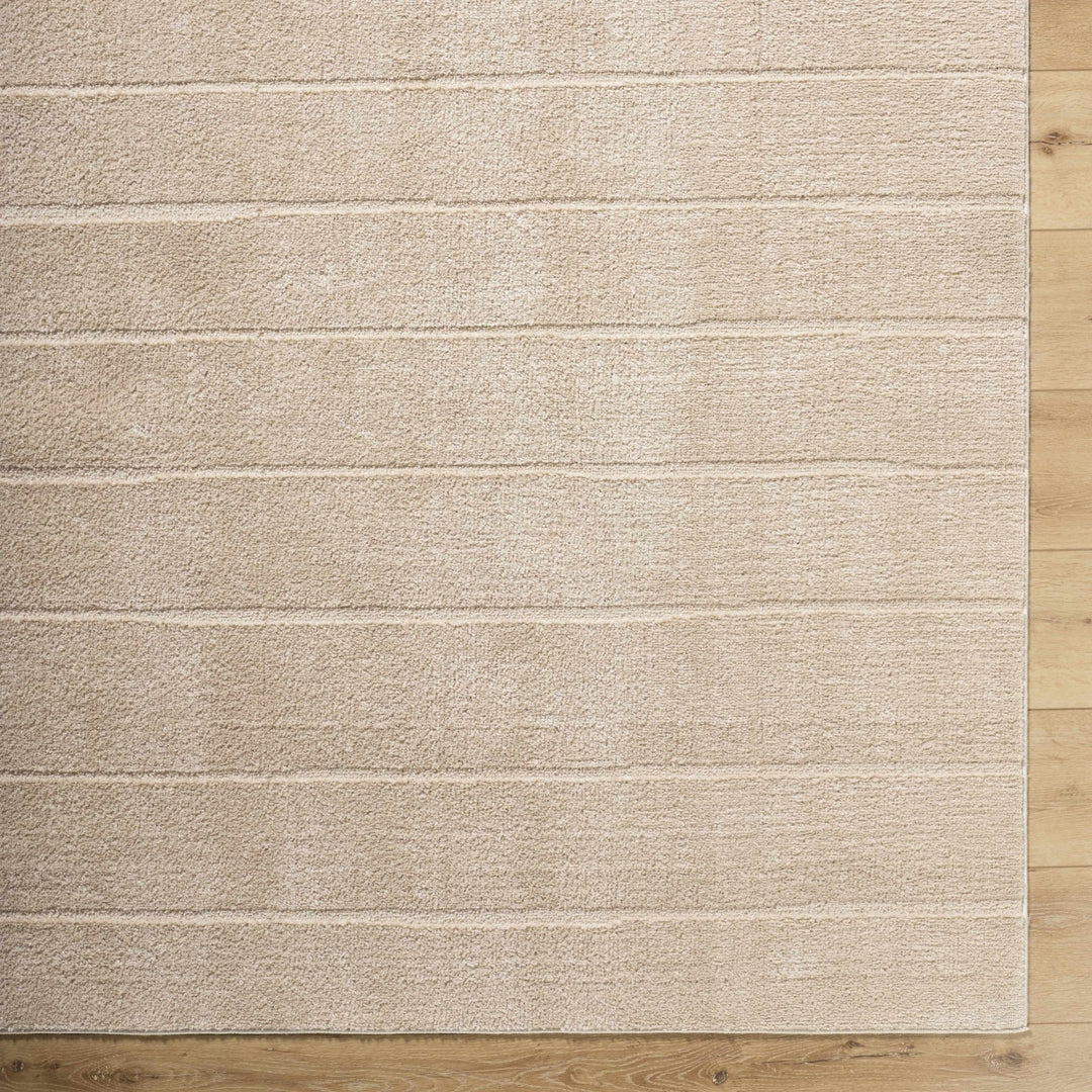 Cascade Modern Stripes Beige Area Rug - The Rug Decor