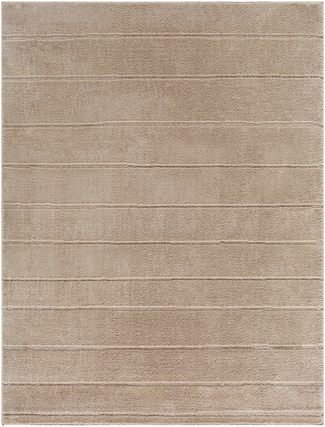 Cascade Modern Stripes Beige Area Rug - The Rug Decor