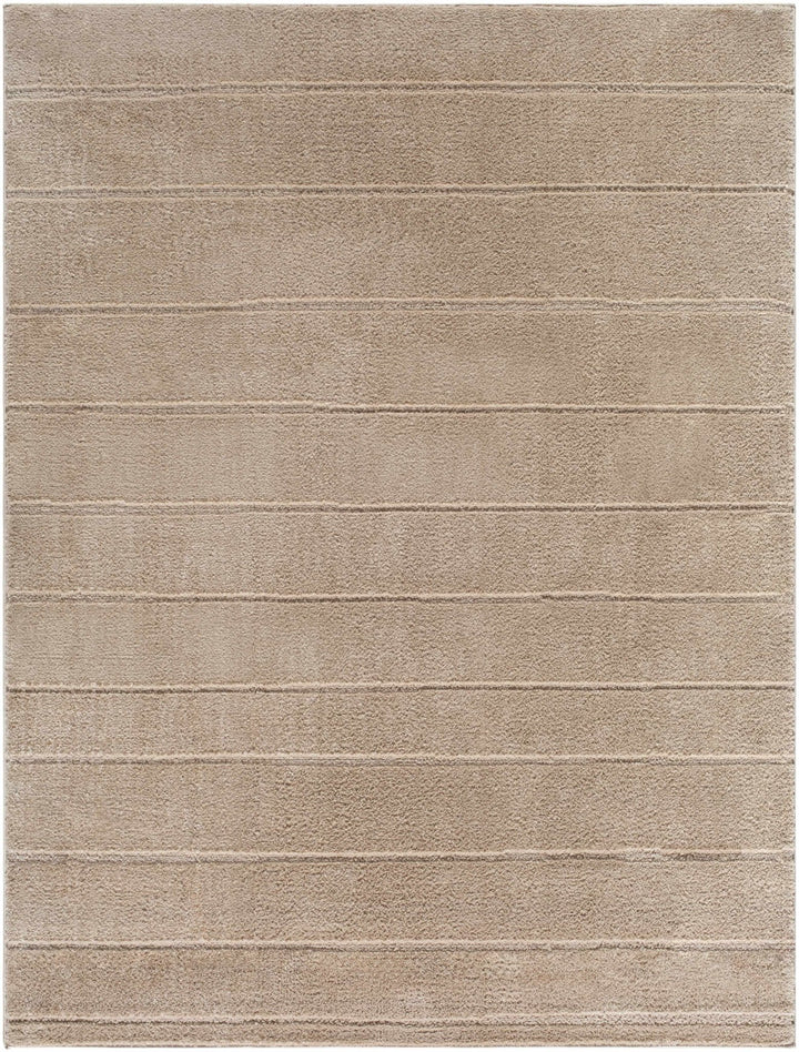 Cascade Modern Stripes Beige Area Rug - The Rug Decor