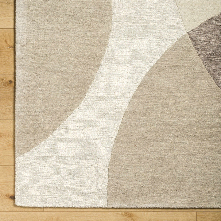 Cassiopeia Modern Design Brown & Beige Hand Tufted Wool Area Rug - The Rug Decor