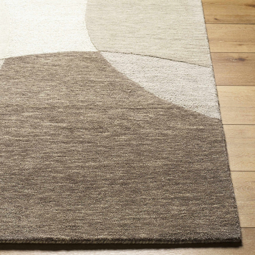 Cassiopeia Modern Design Brown & Beige Hand Tufted Wool Area Rug - The Rug Decor