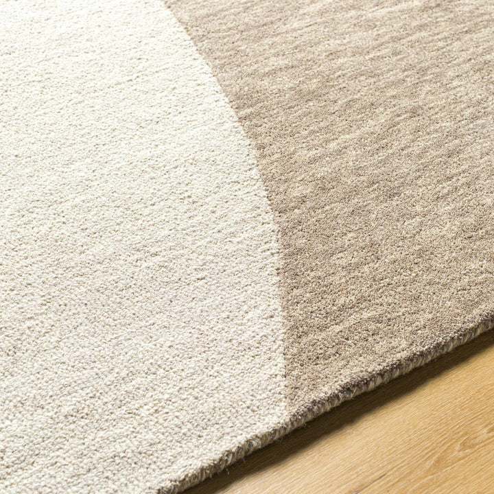 Cassiopeia Modern Design Brown & Beige Hand Tufted Wool Area Rug - The Rug Decor