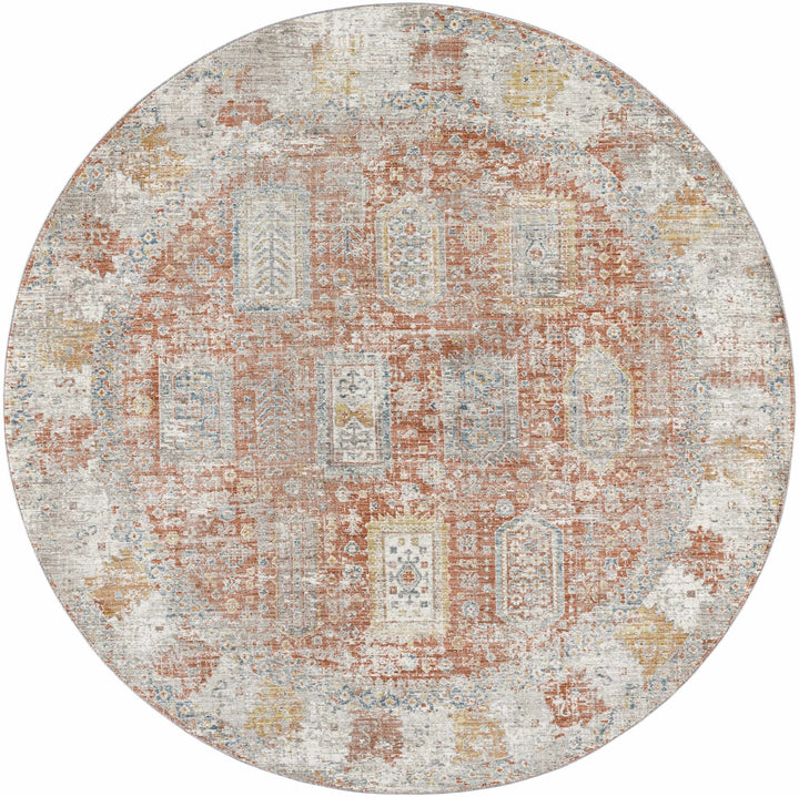 Casta Traditional Design Brown And Gray Rug - The Rug Decor