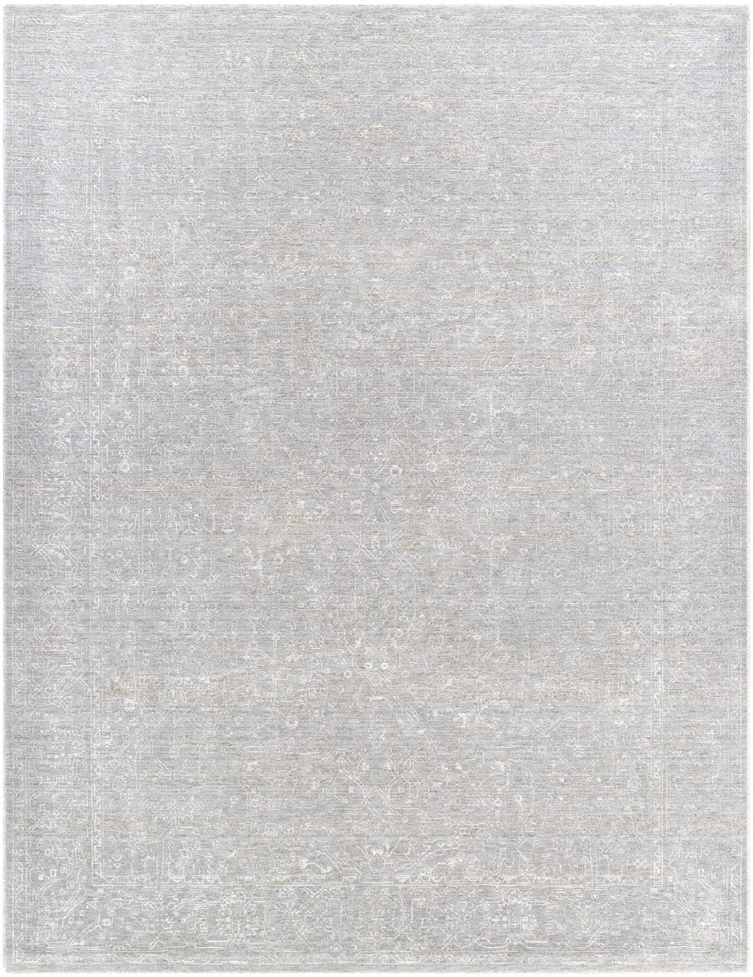 Catrin Traditional Gray Machine Woven Rug - The Rug Decor