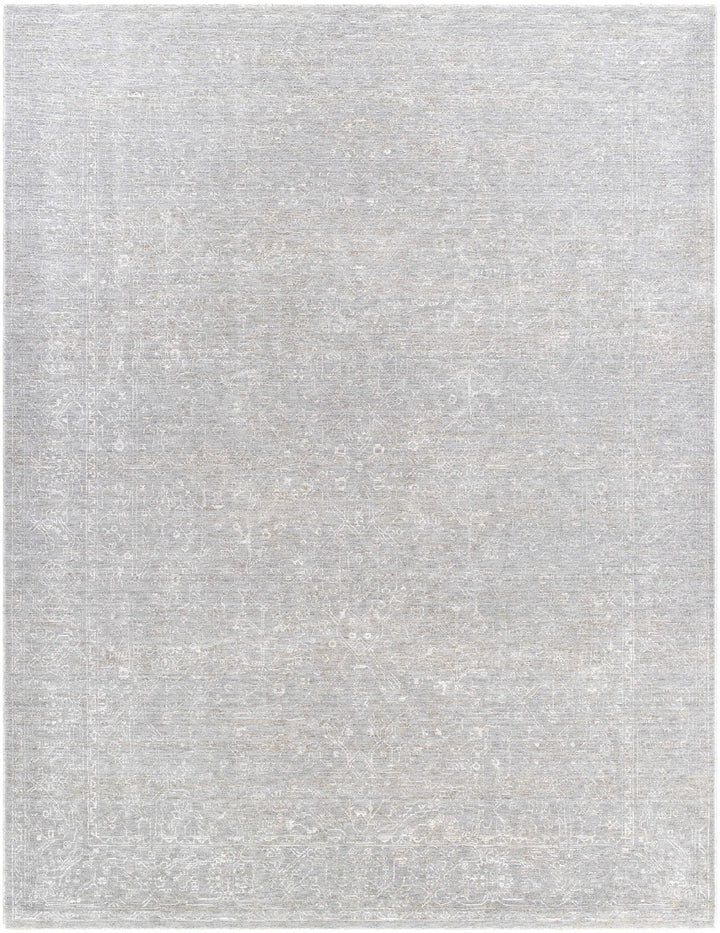 Catrin Traditional Gray Machine Woven Rug - The Rug Decor